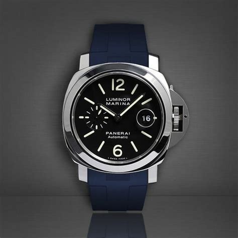 blue suede panerai strap|Collection: Panerai Watch Straps .